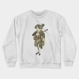 Pirate Musician Cat Crewneck Sweatshirt